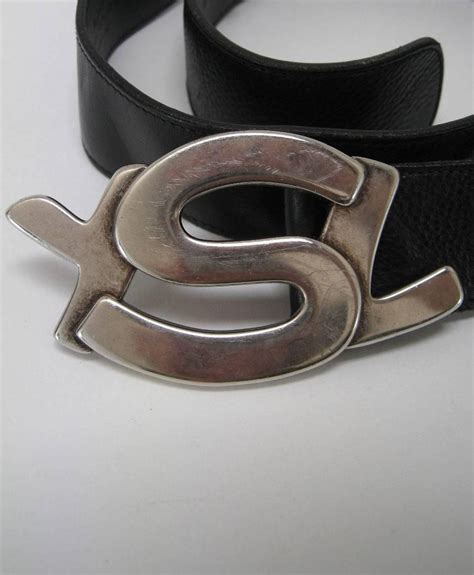 YSL buckle belt